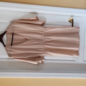 Rose silk twelfth street dress
